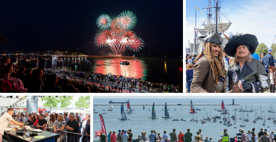 Plymouth events returning this year including the British Firework Championships, Pirates Weekend Plymouth, Flavour Fest and SailGP